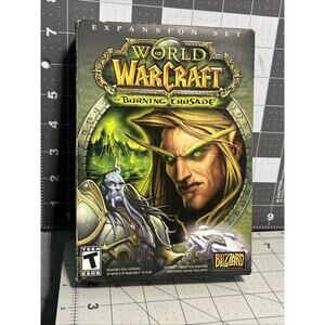 World of Warcraft: The Burning Crusade Expansion Set - 4 Disc Set + Manuals